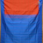 Semi Silk Cotton Sarees – Red Orange SASPC38308 - Image 3