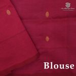 Semi Silk Cotton Sarees – Cerulean Blue SASPC38312 - Image 2