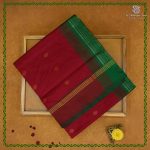 Semi Silk Cotton Sarees – Maroon Oak SASPC38314