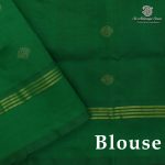 Semi Silk Cotton Sarees – Maroon Oak SASPC38314 - Image 2