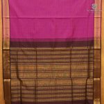 Semi Silk Cotton Sarees – Rani Pink SASPC38322 - Image 3