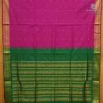Semi Silk Cotton Sarees – Rani Pink SASPC38327 - Image 3