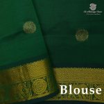 Semi Silk Cotton Sarees – Dark Wine SASPC38329 - Image 2