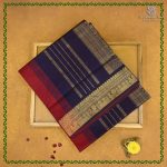 Semi Silk Cotton Sarees – Maroon SASPC38330