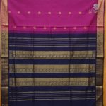 Semi Silk Cotton Sarees – Rani Pink SASPC38332 - Image 3