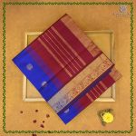 Semi Silk Cotton Sarees – MS Blue SASPC38333
