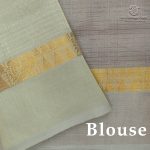 Silk Cotton Sarees Simple – Burgundy SAS0038339 - Image 2