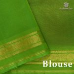 Silk Cotton Sarees Simple – Blush Pink SAS0038340 - Image 2