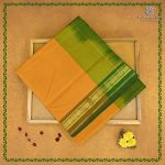 Silk Cotton Sarees Simple – Mango yellow SAS0038341