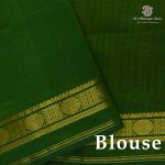 Silk Cotton Sarees Simple – Mango yellow SAS0038341 - Image 2