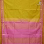 Silk Cotton Sarees Simple – Mustard Yellow SAS0038343 - Image 3