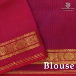 Silk Cotton Sarees Simple – Teal Blue SAS0038345 - Image 2