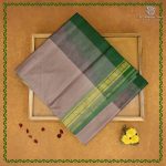 Silk Cotton Sarees Simple – Dark Beige SAS0038347