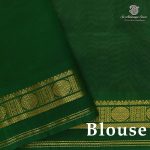 Silk Cotton Sarees Simple – Dark Beige SAS0038347 - Image 2