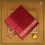Silk Cotton Sarees Simple – Medium Maroon SAS0038350