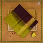 Silk Cotton Sarees Simple – Deep Brown SAS0038352