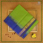 Silk Cotton Sarees Simple – Pea Green SAS0038353