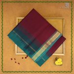 Silk Cotton Sarees Simple – Deep Maroon SAS0038354