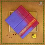 Silk Cotton Sarees Simple – Purple Blue SAS0038355