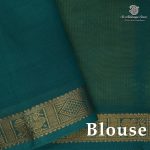Silk Cotton Sarees Simple – Lemon Yellow SAS0038358 - Image 2