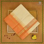 Silk Cotton Sarees Simple – Cream SAS0038361