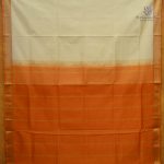 Silk Cotton Sarees Simple – Cream SAS0038361 - Image 3