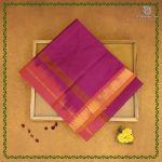 Silk Cotton Sarees Simple – Tyrian Purple SAS0038363