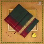 Silk Cotton Sarees Simple – Seaweed Green SAS0038364
