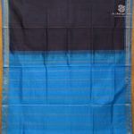 Silk Cotton Sarees Simple – Rich Gray SAS0038365 - Image 3