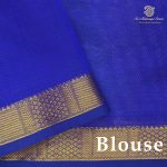 Silk Cotton Sarees Simple – Dual Shade Gray SAS0038366 - Image 2