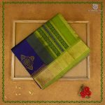 Silk Cotton Printed Sarees – Dark Indigo SASSC0038372