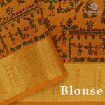 Silk Cotton Printed Sarees – Maroon SASSC0038373 - Image 2