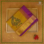 Silk Cotton Printed Sarees – Dark Mustard Yellow SASSC0038377