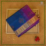 Silk Cotton Printed Sarees – Dark Cerulean Blue SASSC0038378