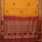 Silk Cotton Printed Sarees – Mango Yellow SASSC0038379 - Image 3
