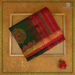 Silk Cotton Printed Sarees – Seaweed Green SASSC0038407
