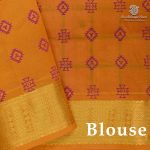 Silk Cotton Printed Sarees – Rani Pink SASSC0038414 - Image 2