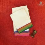 8*4 Muzham Dhoti UnBleached - SASDS0038422