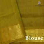 Silk Cotton Sarees Korvai – Indigo SAS0038467 - Image 2