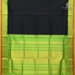 Silk Cotton Sarees Korvai – Black SAS0038471 - Image 3