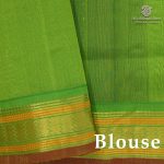 Silk Cotton Sarees Korvai – Black SAS0038471 - Image 2