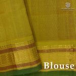 Silk Cotton Sarees Korvai – Maroon SAS0038472 - Image 2