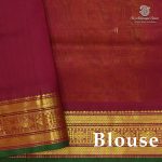 Silk Cotton Sarees Korvai – Golden Yellow SAS0038474 - Image 2