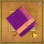 Silk Cotton Sarees Korvai – Indigo SAS0038477