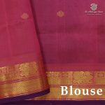 Silk Cotton Sarees Korvai – Indigo SAS0038477 - Image 2