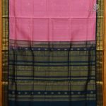 Silk Cotton Sarees Korvai – Tulip Pink SAS0038482 - Image 3
