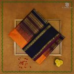 Silk Cotton Sarees Korvai – Mango Yellow SAS0038483