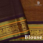 Silk Cotton Sarees Vairaoosi Korvai – Golden Yellow SAS0038488 - Image 2