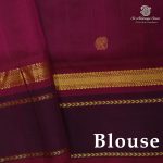 Silk Cotton Sarees Korvai – Emerald Green SAS0038493 - Image 2