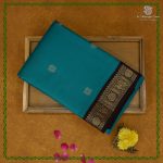 Pure Silk Sarees - Caribbean Aqua SASPS38500